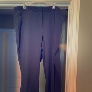 Lane Bryant Navy Blue Dress Pants size 24